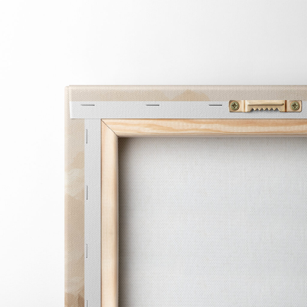 Mountain range with many peaks