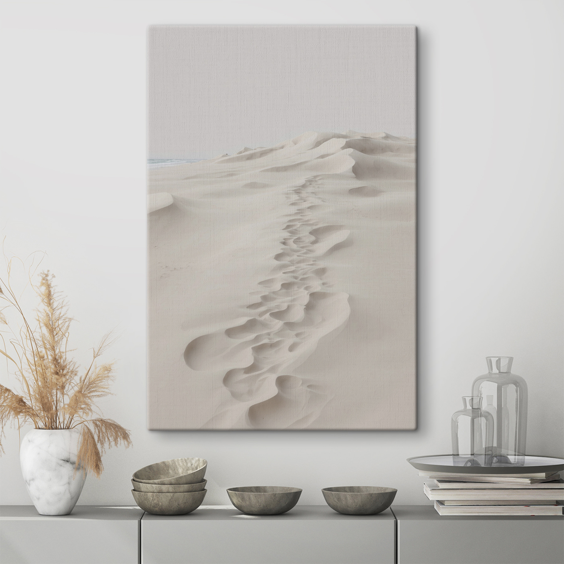 Footprints in the sand Footprints in the sand