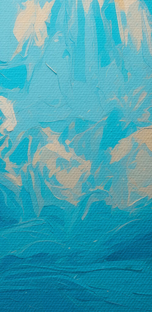 Pair of hands reaching out to the sky