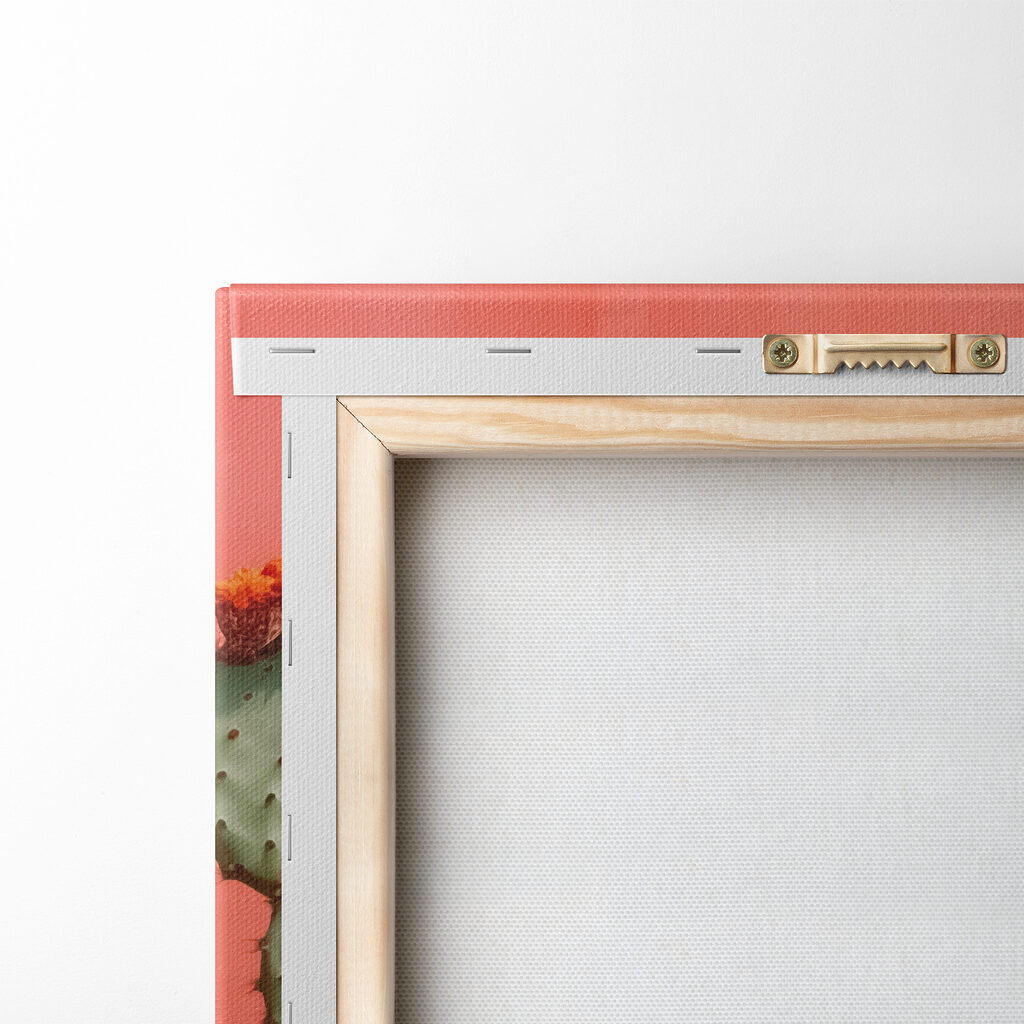 Cactus in a pot against a wall Cactus in a pot against a wall