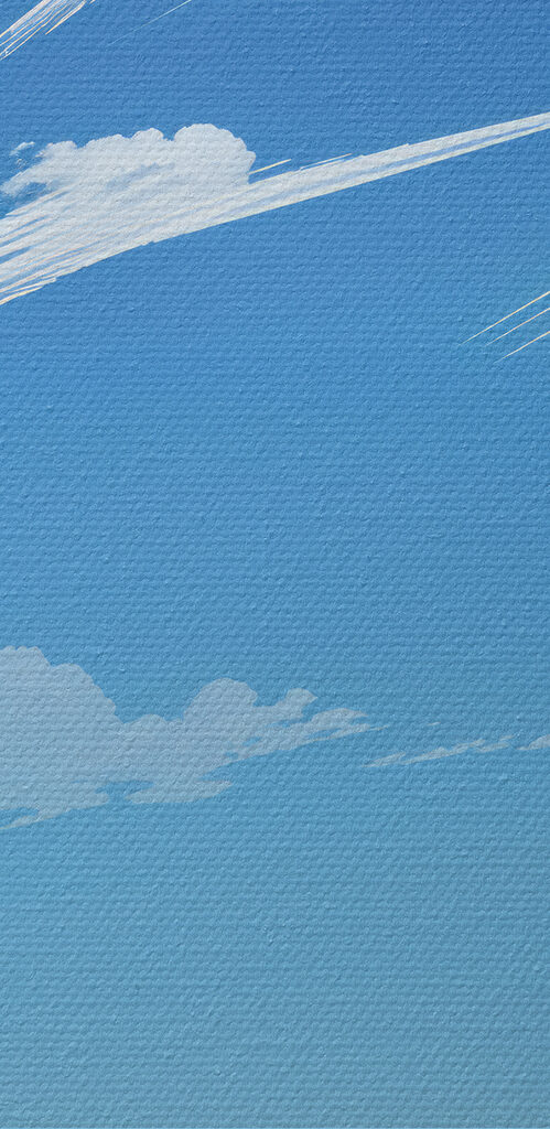 House on a hill by the water