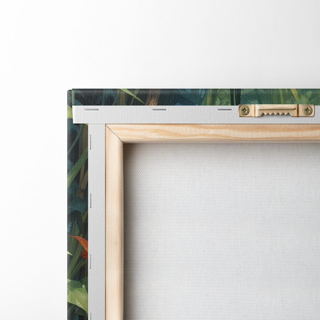 Colorful duck in water Colorful duck in water