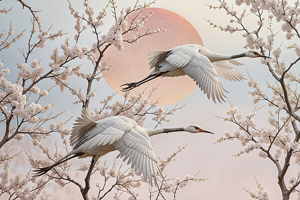 Group of birds flying in the air Group of birds flying in the air