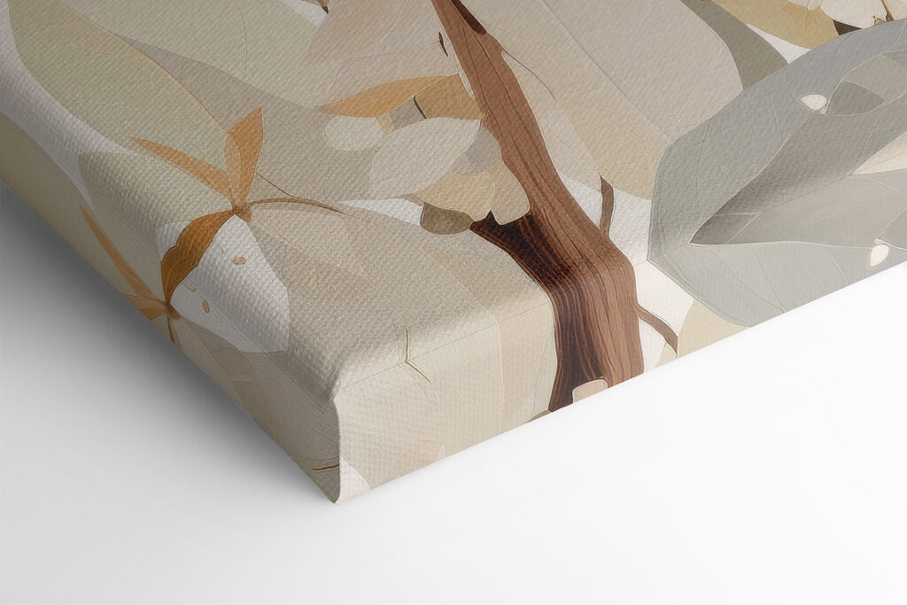 White flower with yellow center