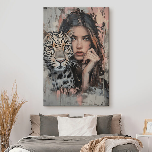 Žena s leopardom Žena s leopardom