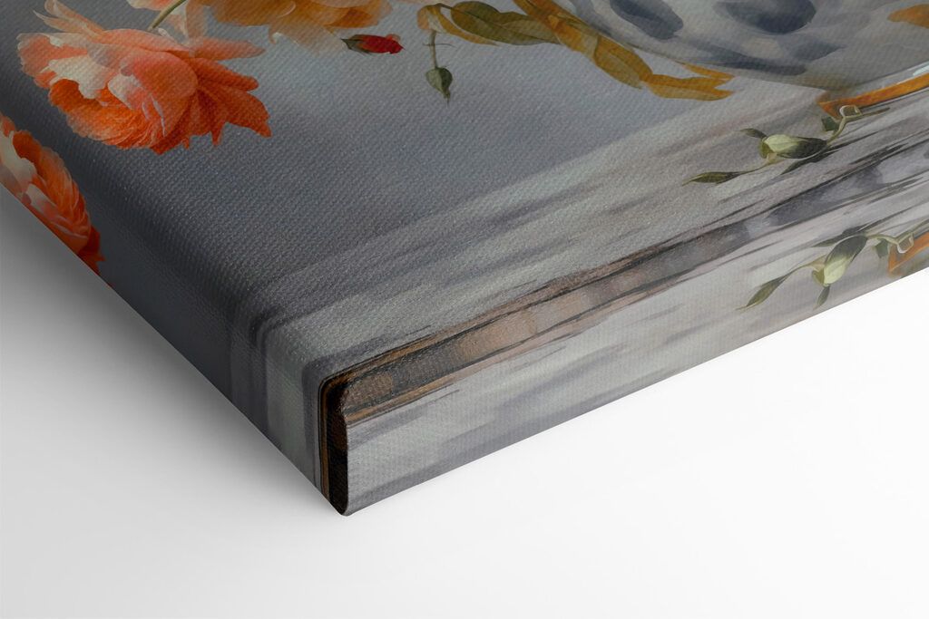 Vase of flowers on a table Vase of flowers on a table