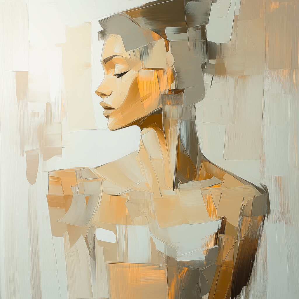 Woman's face with eyes closed Woman's face with eyes closed