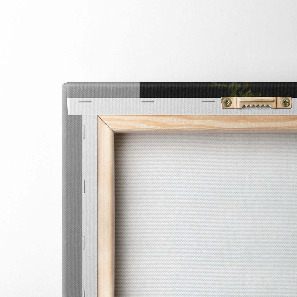 Green snake with yellow eyes