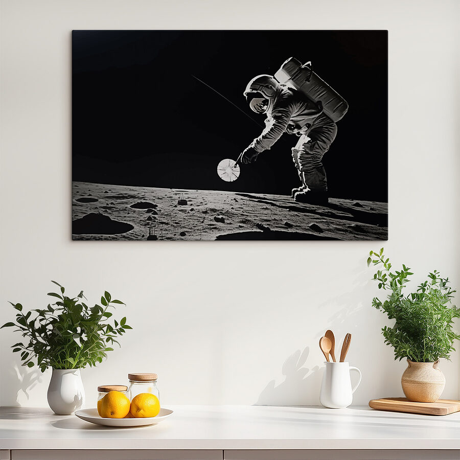 Astronaut na Mesiaci