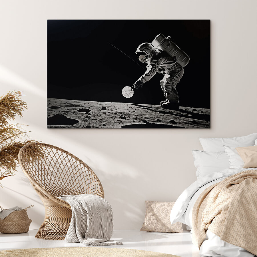 Astronaut na Mesiaci