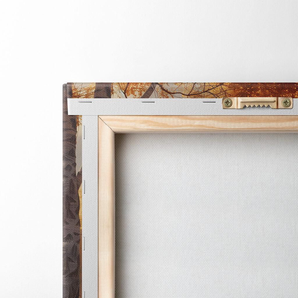 Path with orange leaves on it Path with orange leaves on it