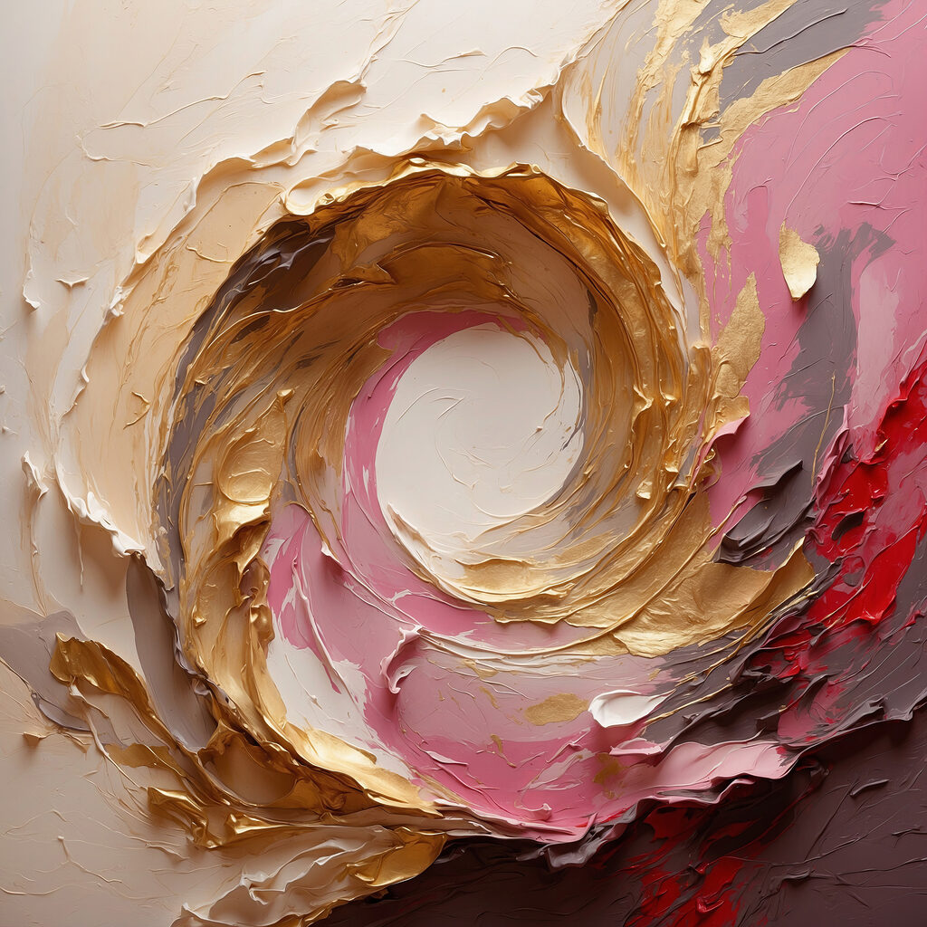 Swirl of paint on a wall Swirl of paint on a wall