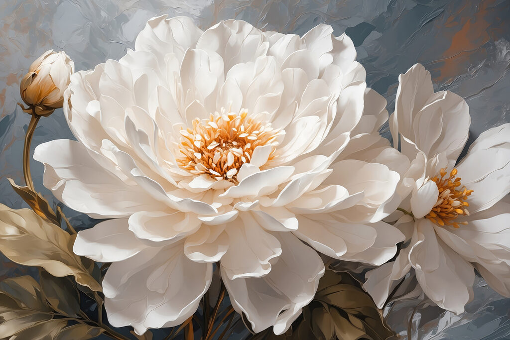 Close up of a white flower Close up of a white flower