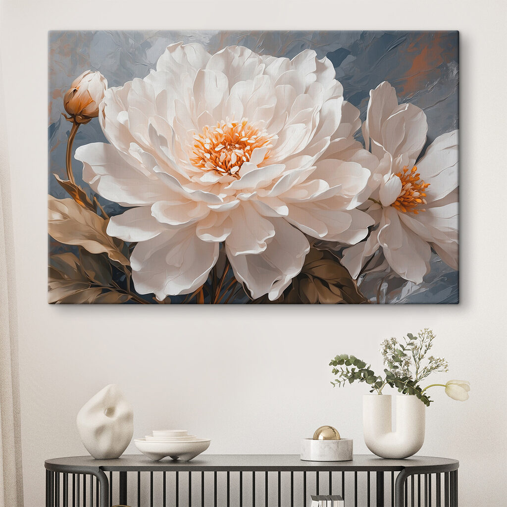 Close up of a white flower Close up of a white flower