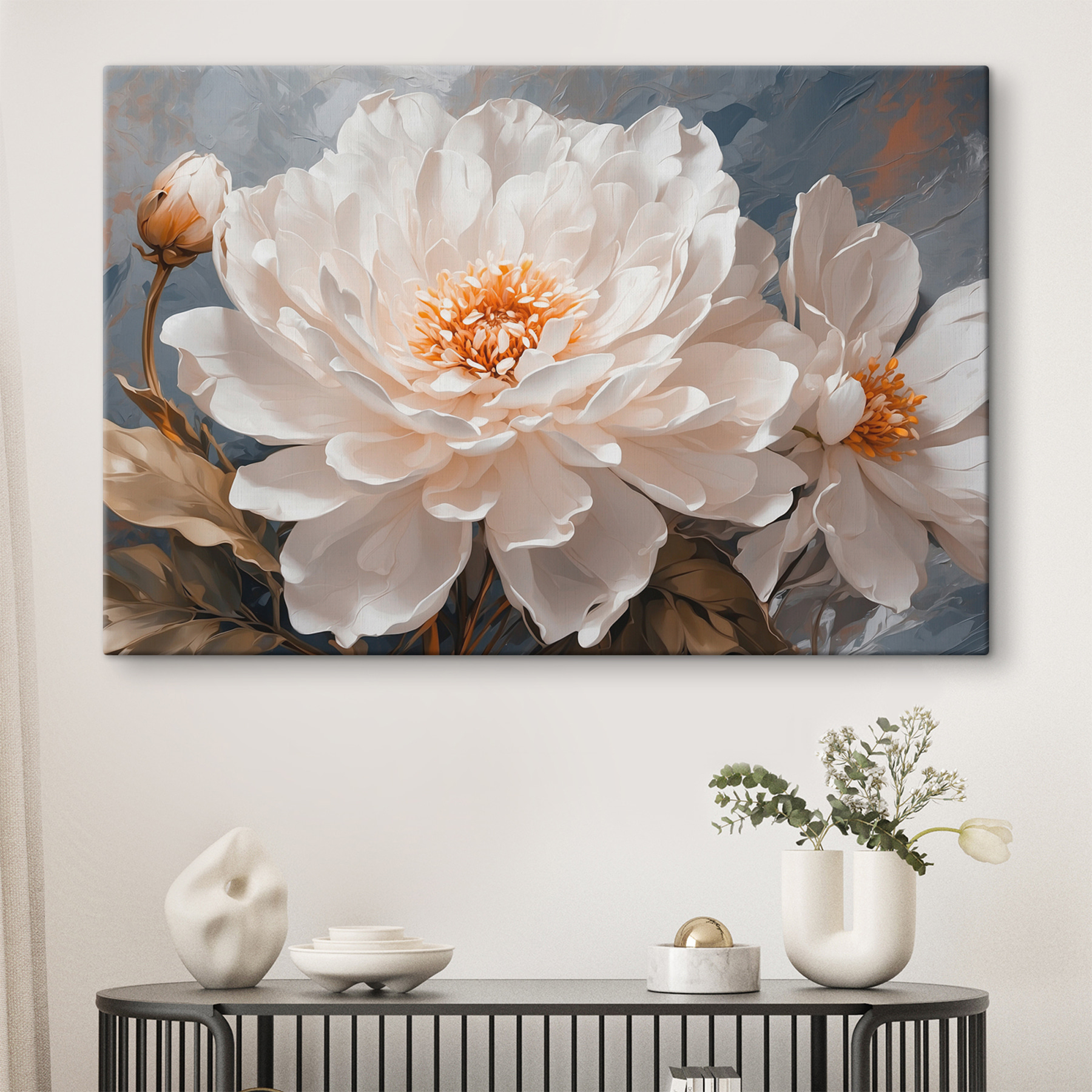 Close up of a white flower Close up of a white flower