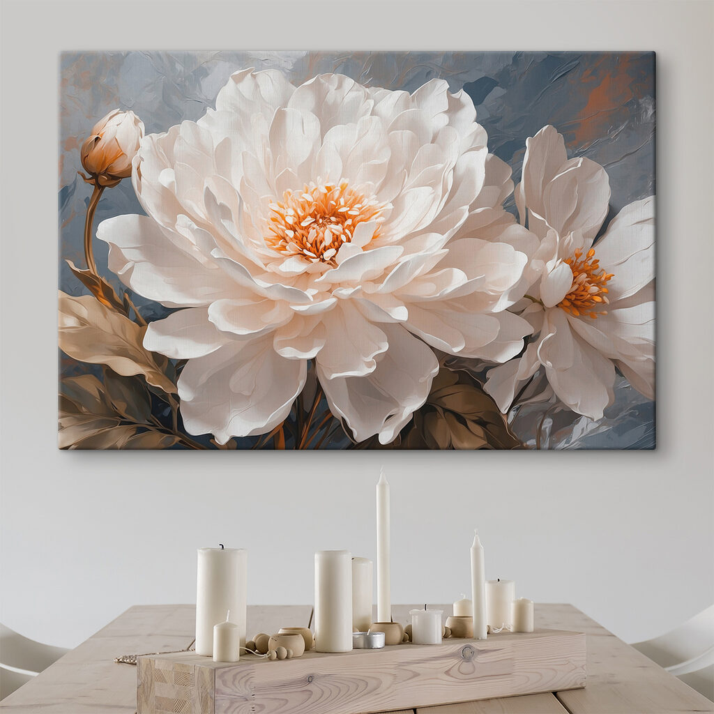 Close up of a white flower Close up of a white flower