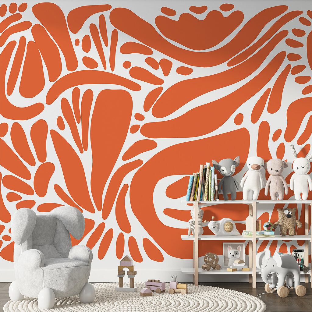 Brown and white pattern