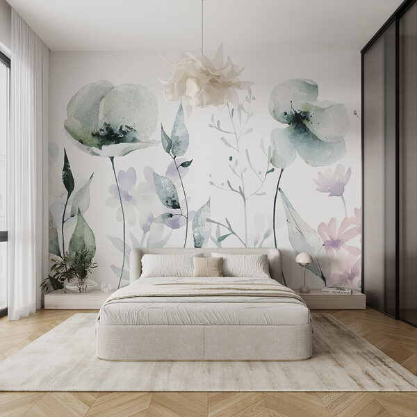Wall murals Close up of flowers Wall murals Close up of flowers