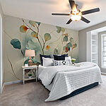 Fototapety Maľba rastliny s listami