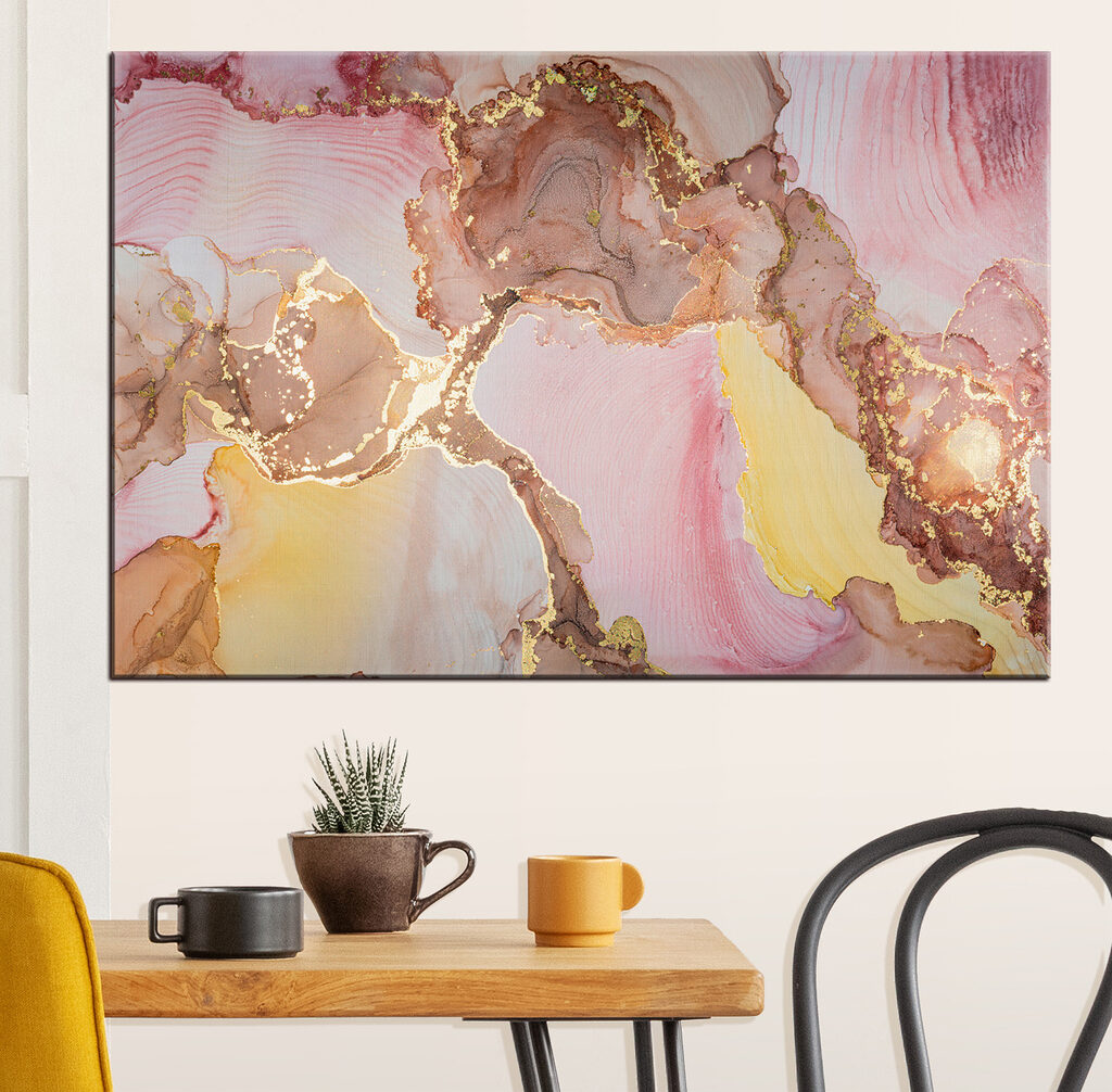 Elegant blend of warm hues