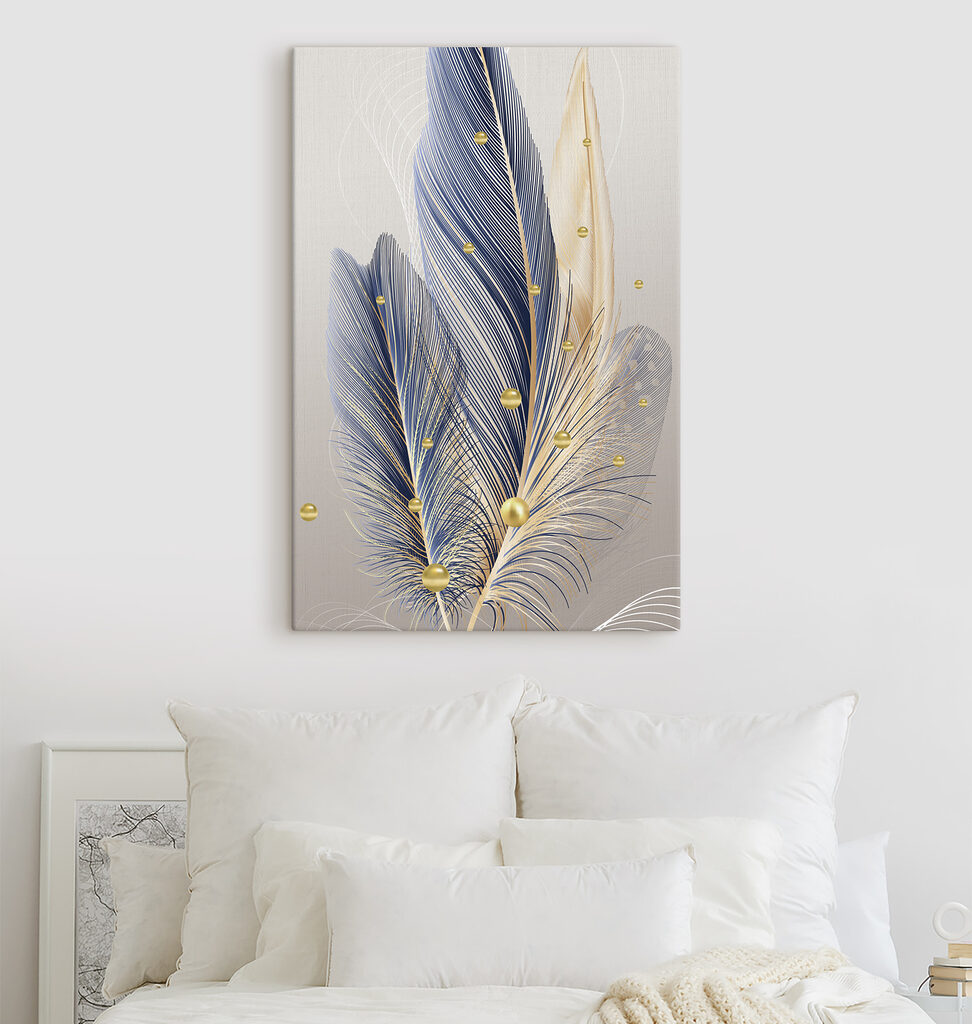 Close up of feathers