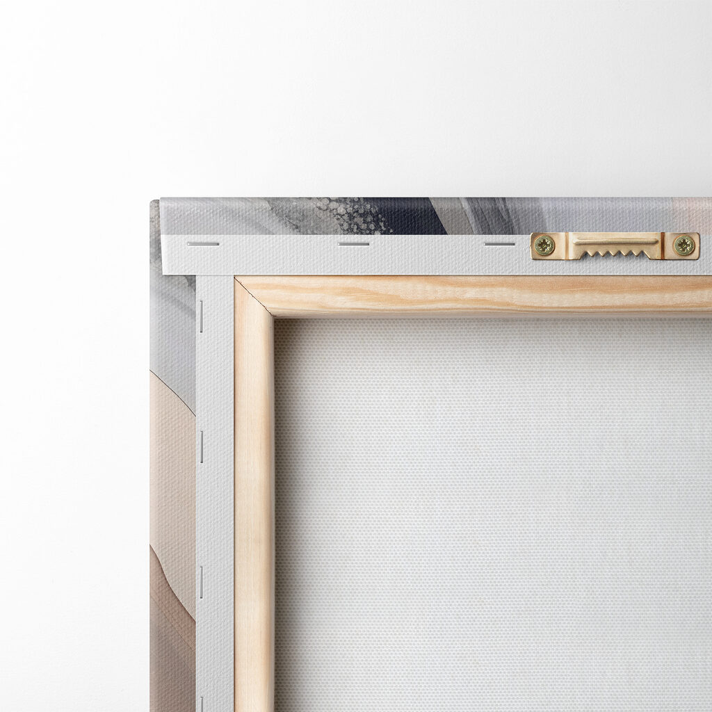 Close up of a painting