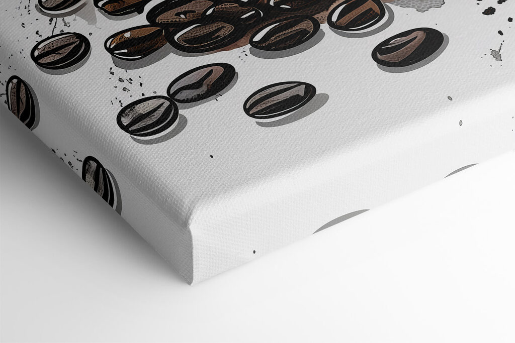 Coffee mug with a steamy liquid in it