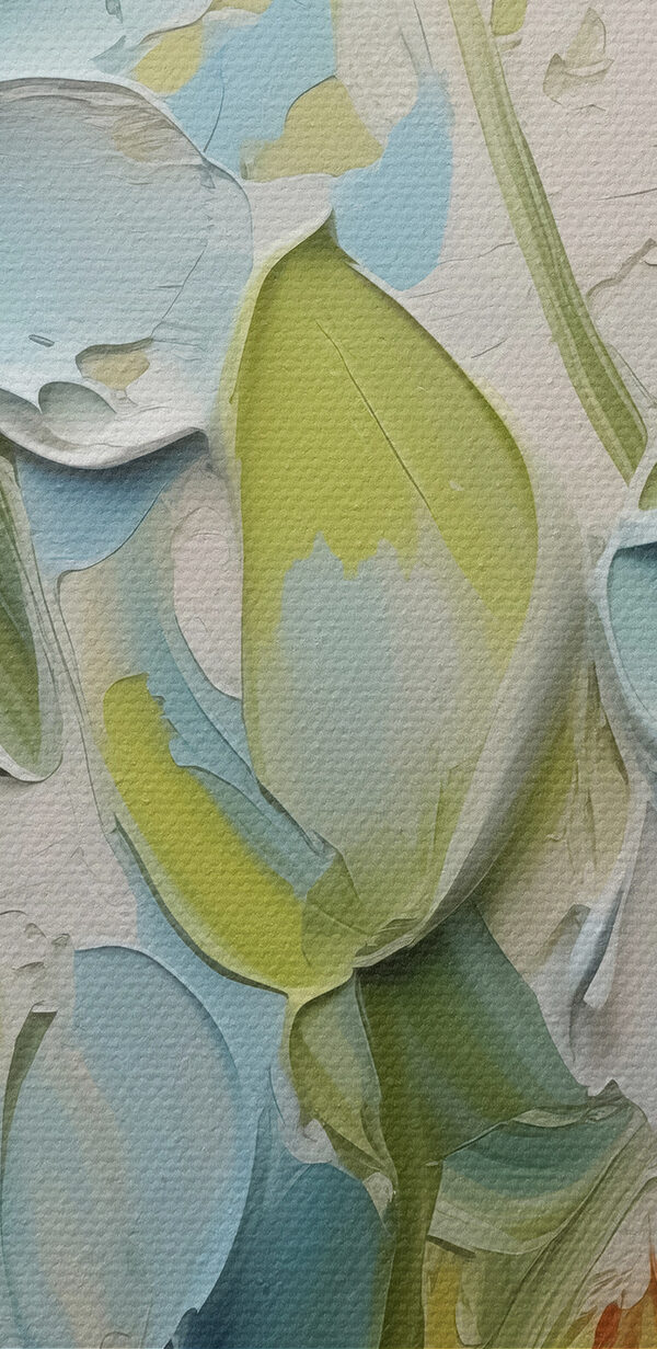 Maľba kvetov na stene Maľba kvetov na stene