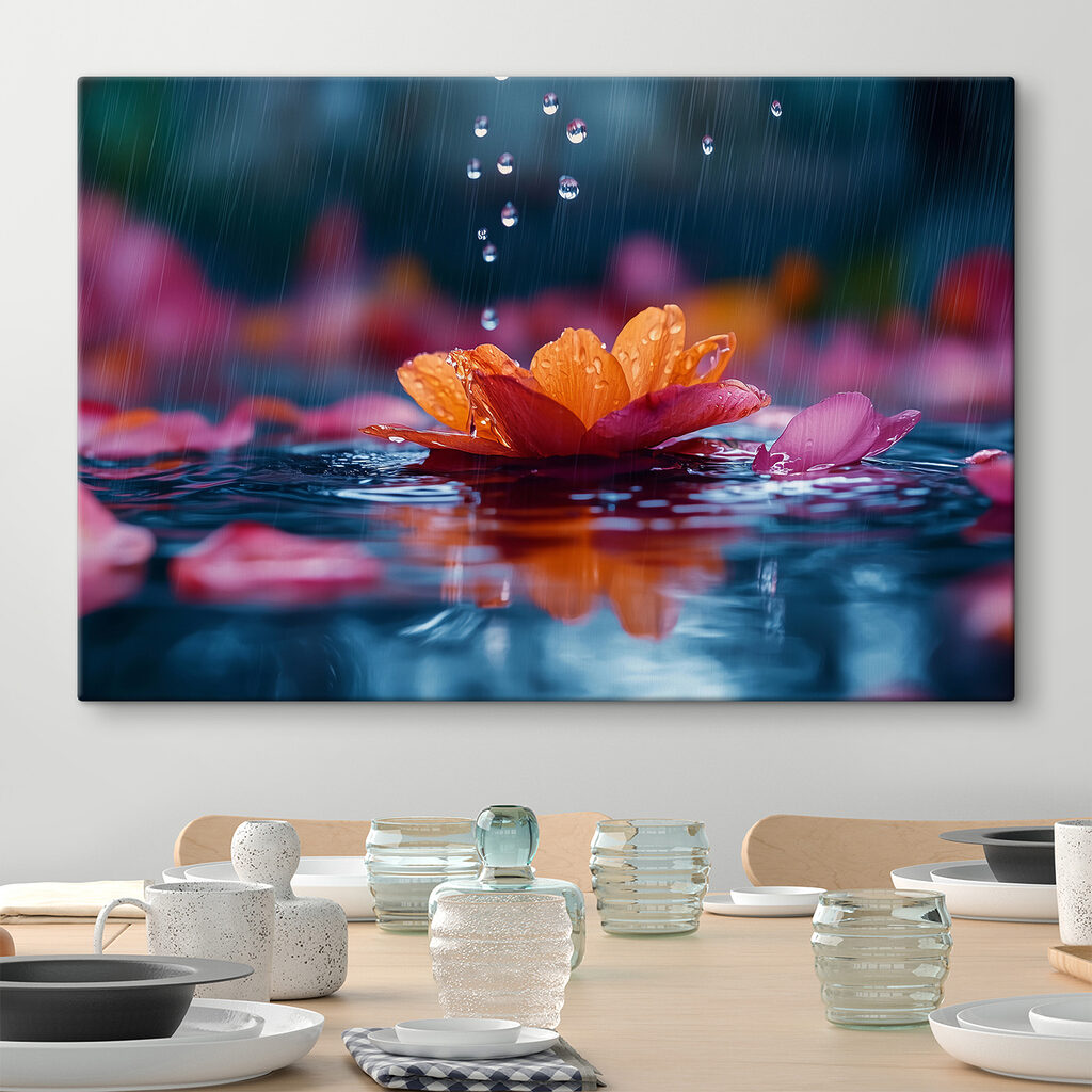 Flower in the water