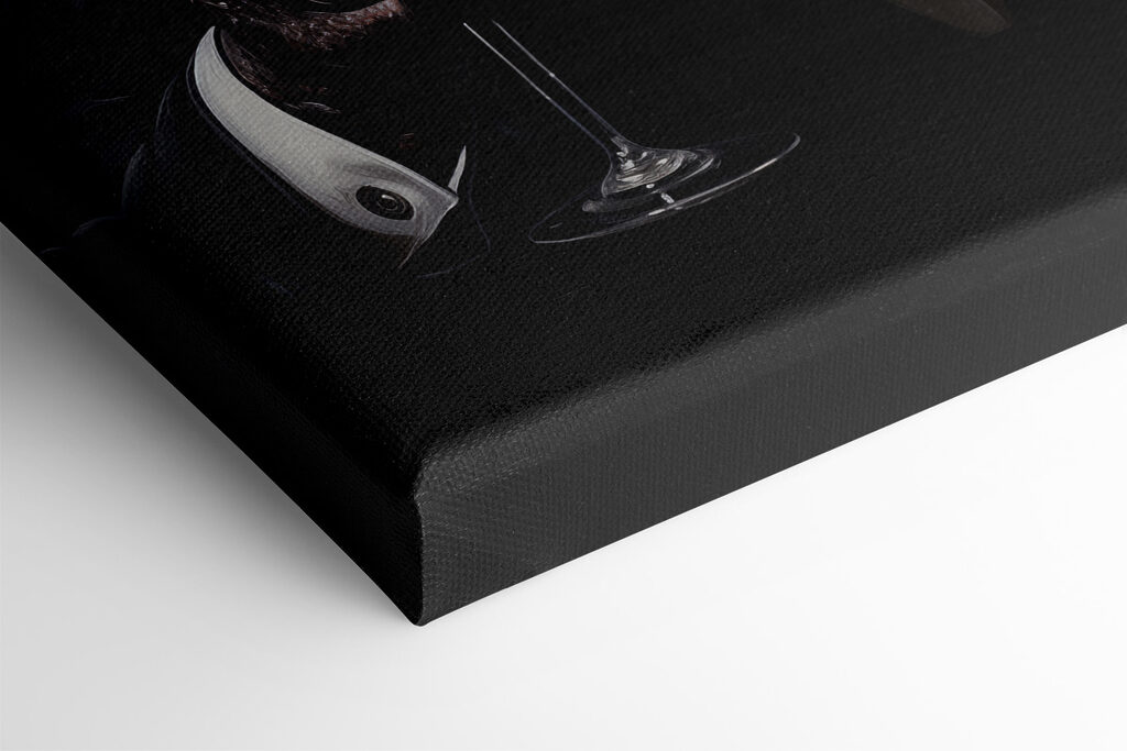 Leopard wearing a suit and bow tie holding a wine glass Leopard wearing a suit and bow tie holding a wine glass