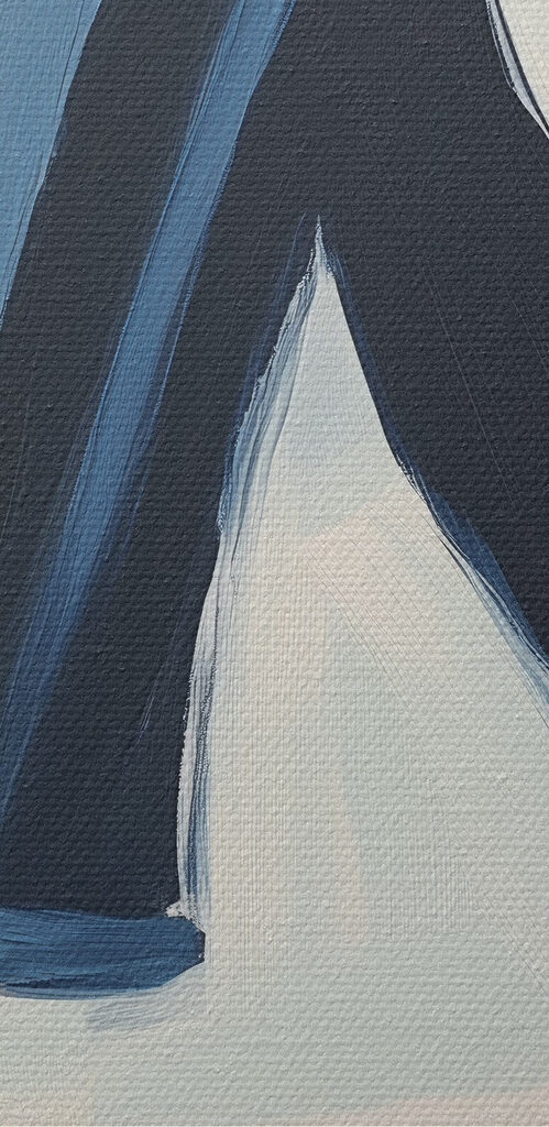 Woman wearing red shoes