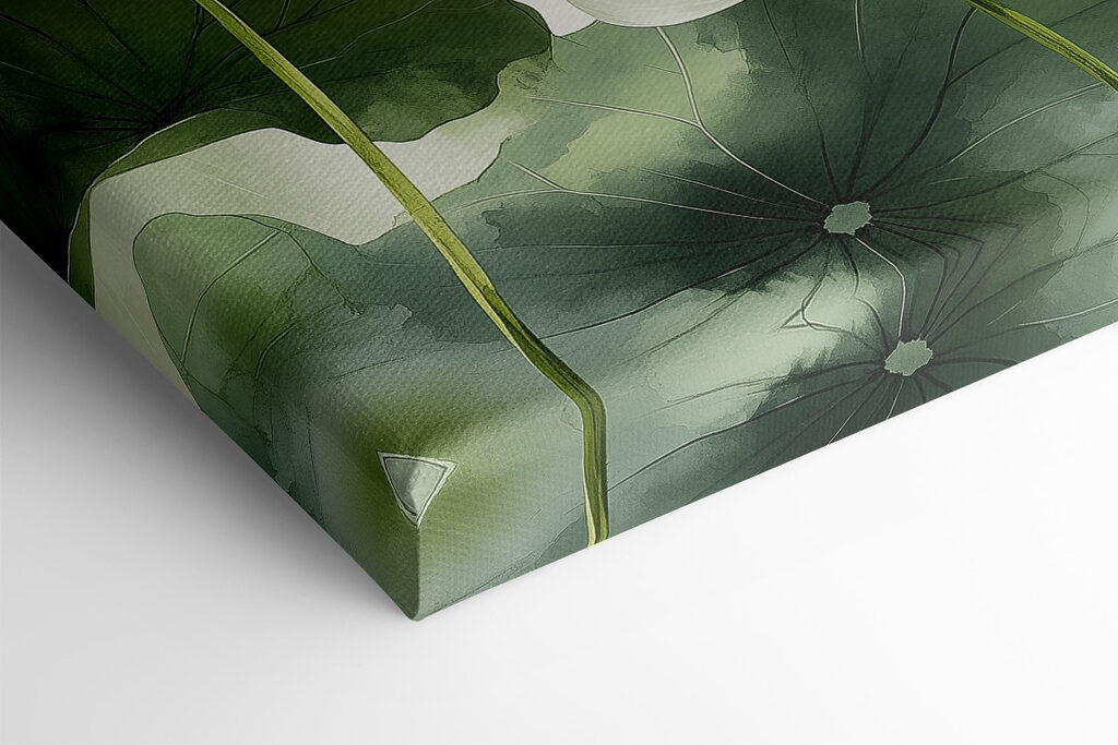 Group of white flowers with green leaves Group of white flowers with green leaves