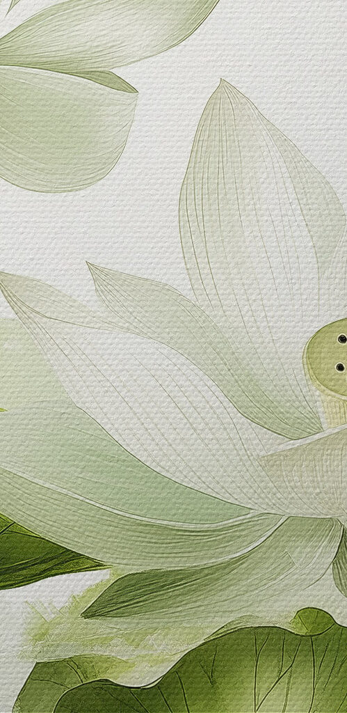 Group of white flowers with green leaves Group of white flowers with green leaves