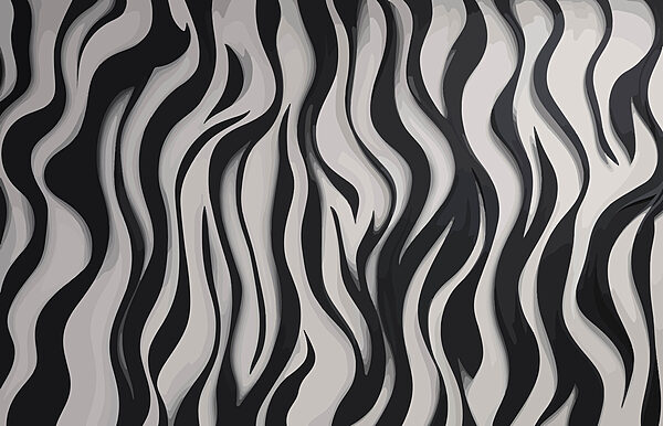 Black and white striped pattern Black and white striped pattern
