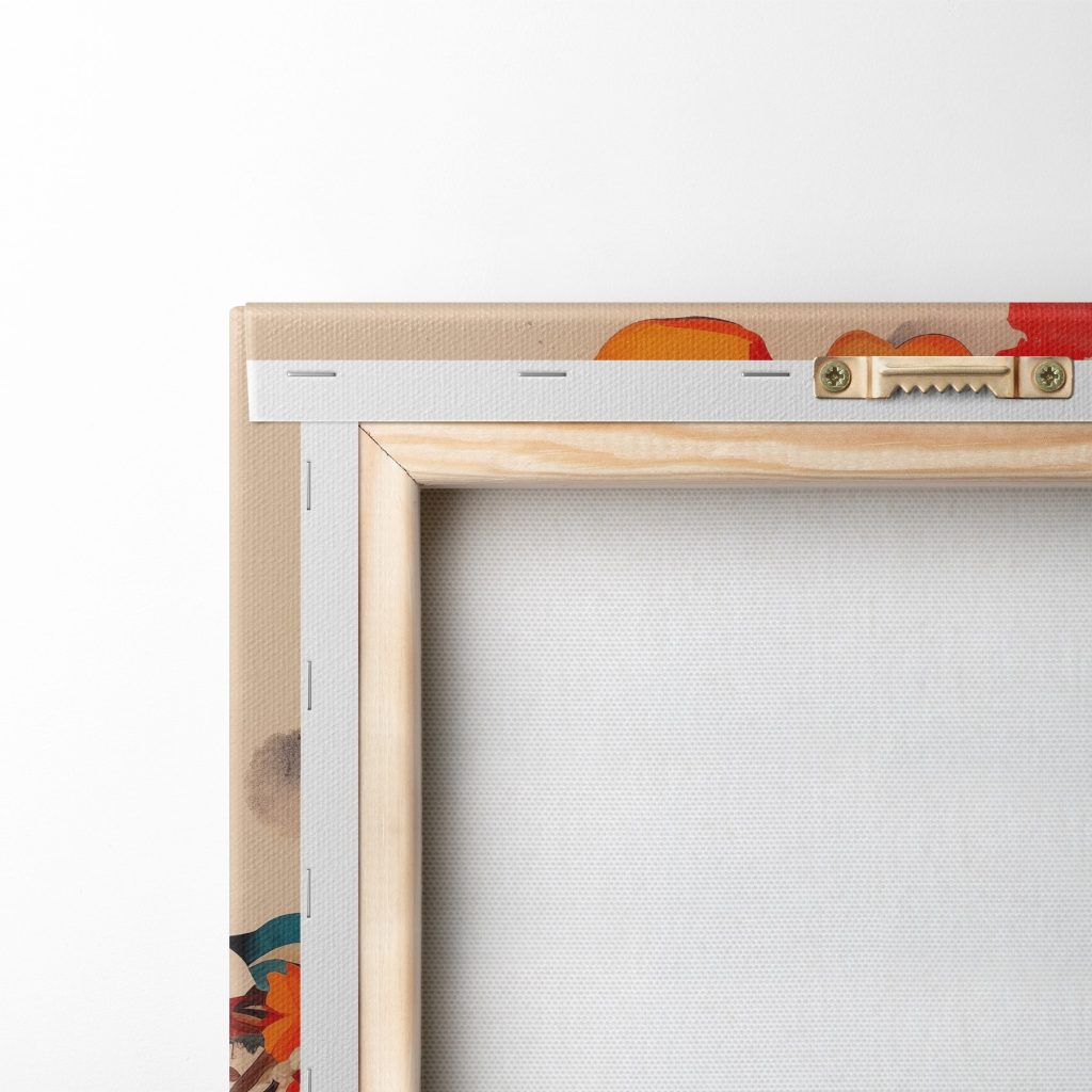 Woman with flowers in her hair