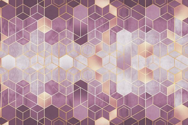Jemná elegancia geometrických vzorov Jemná elegancia geometrických vzorov