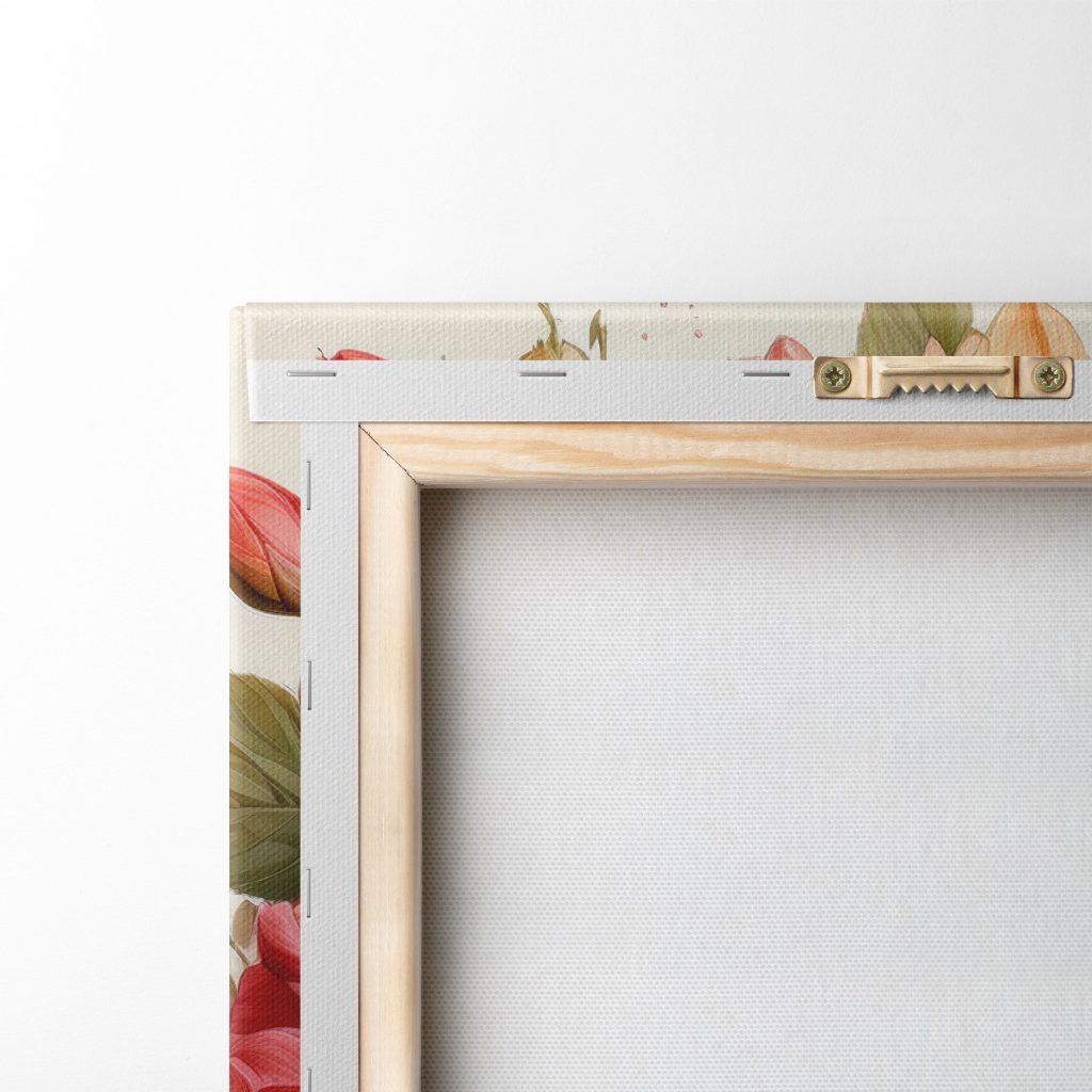 Cup of coffee and flowers