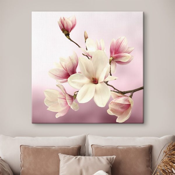 Jarné šepoty v ružových tónoch Obraz Jarné šepoty v ružových tónoch
