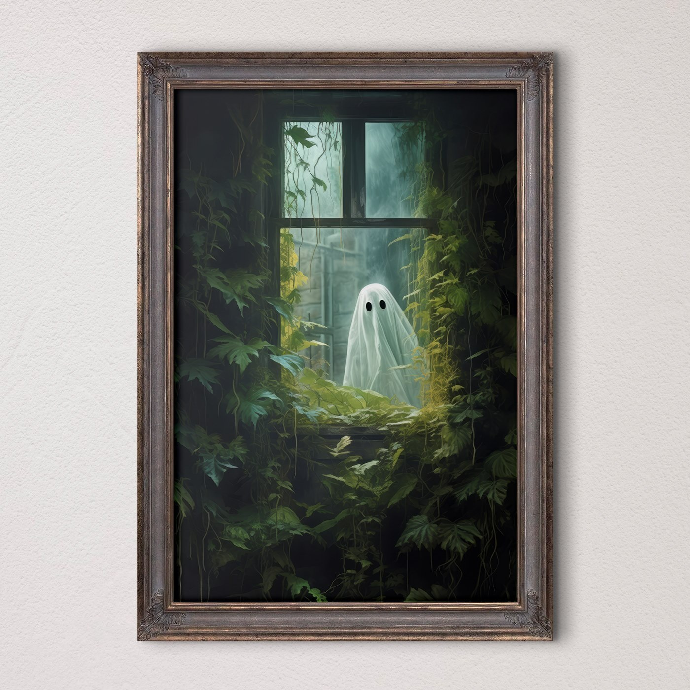 Ghost in a window Ghost in a window