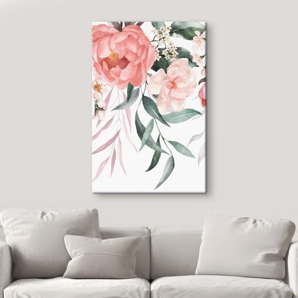 Tanec mäkkých pastelov v akvarele Obraz Tanec mäkkých pastelov v akvarele