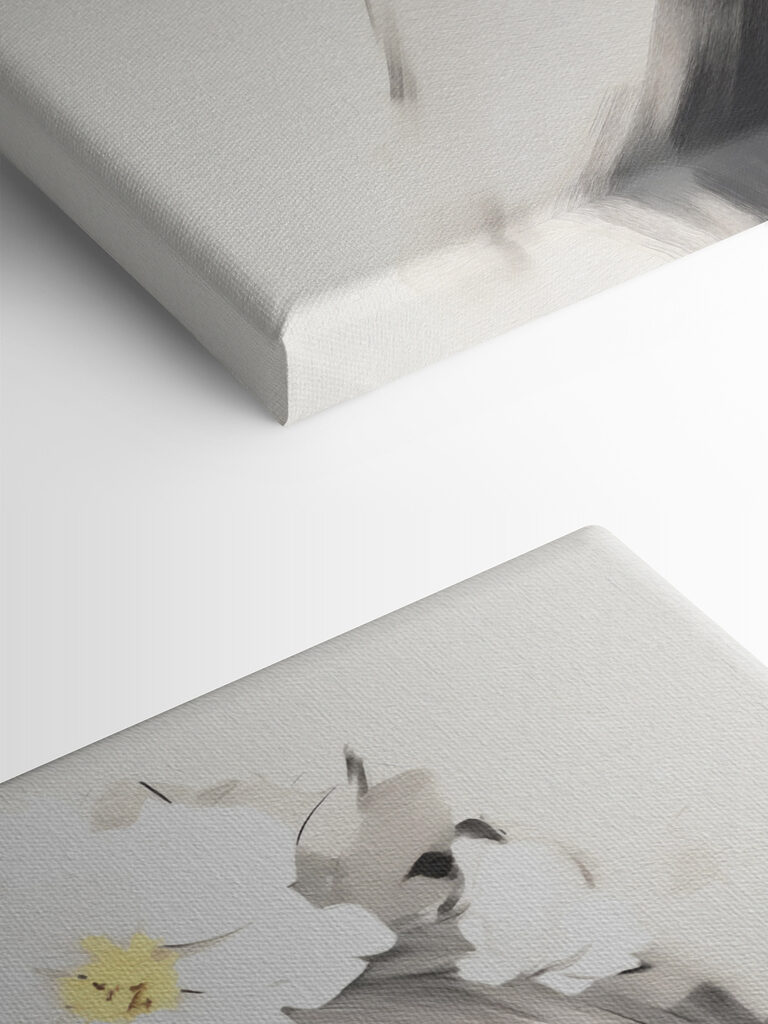 Woman with flowers in her hair Woman with flowers in her hair