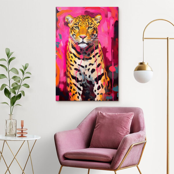 Maľba leoparda Maľba leoparda
