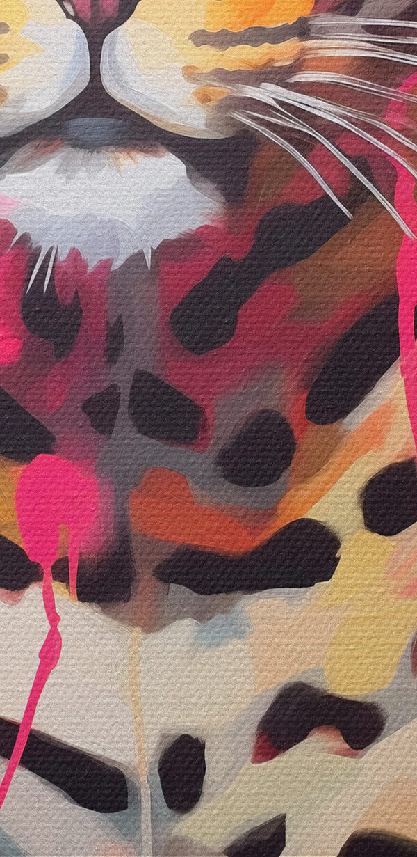 Maľba leoparda Maľba leoparda