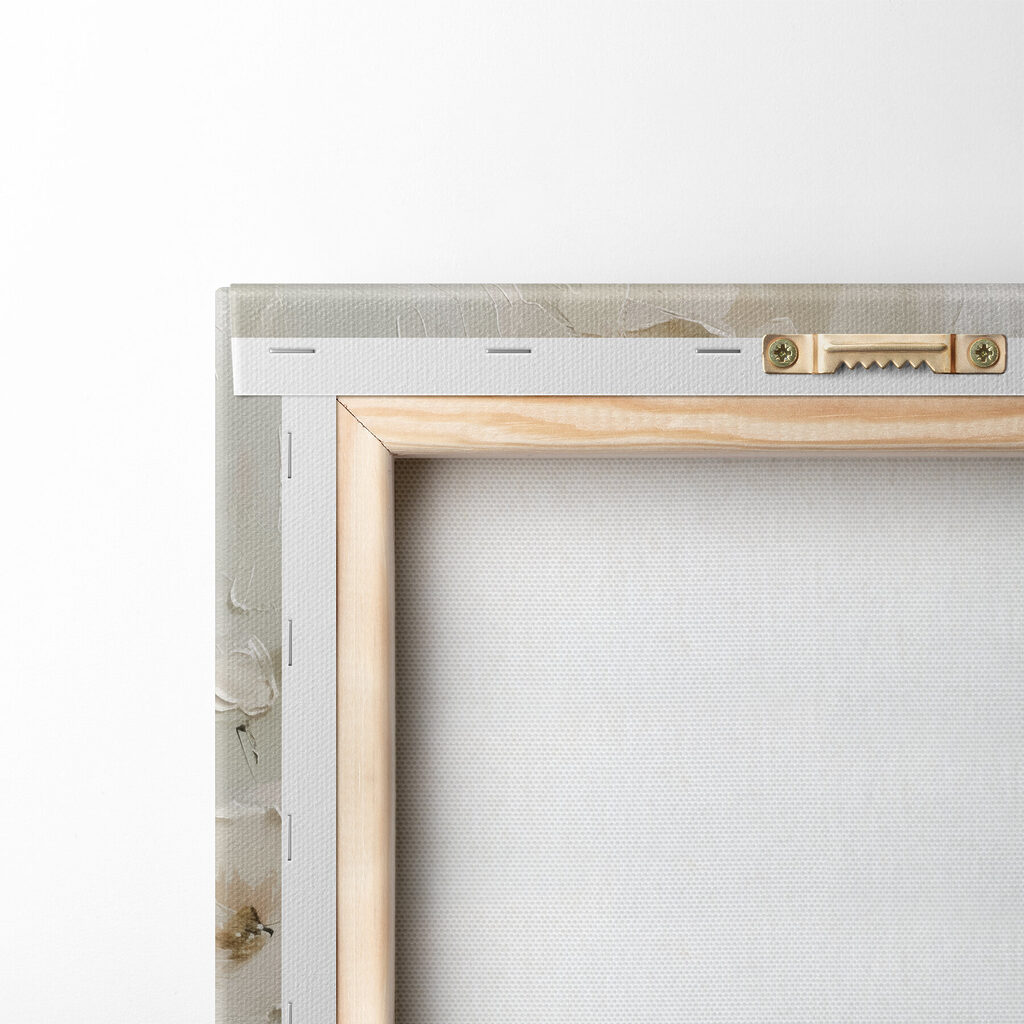 Painting of pink flowers Painting of pink flowers