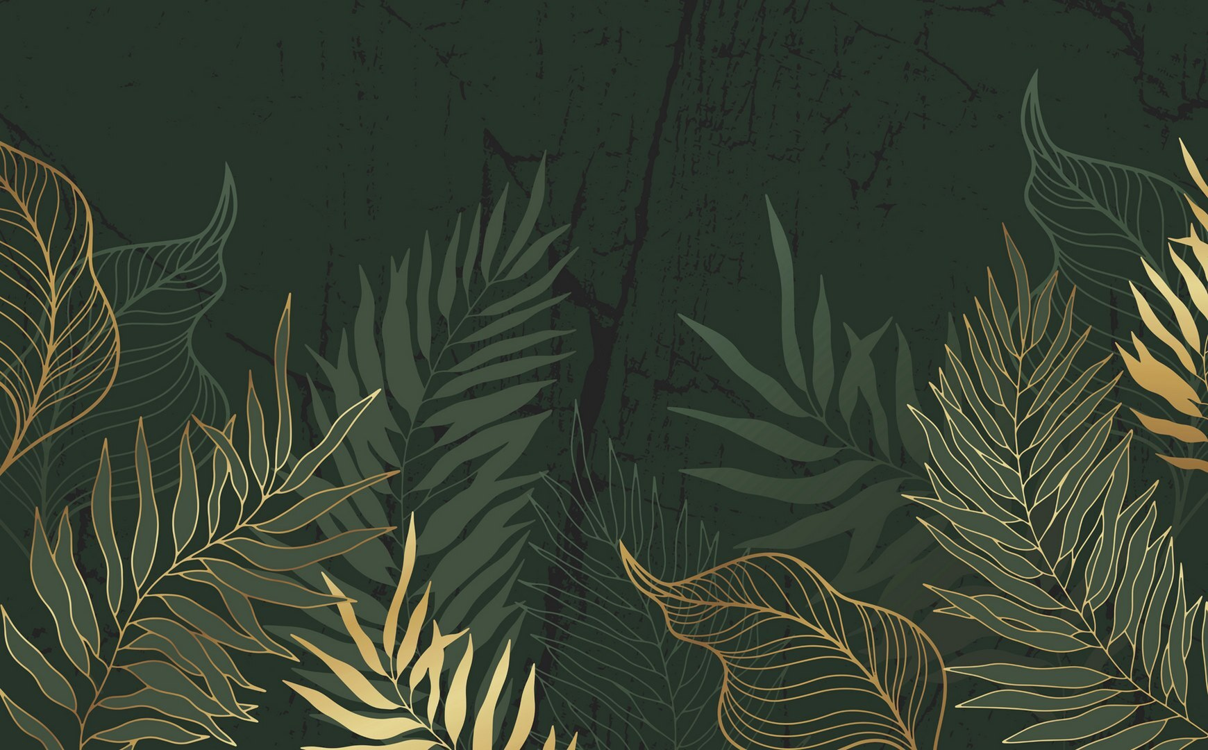 Botanical elegance on a dark backdrop