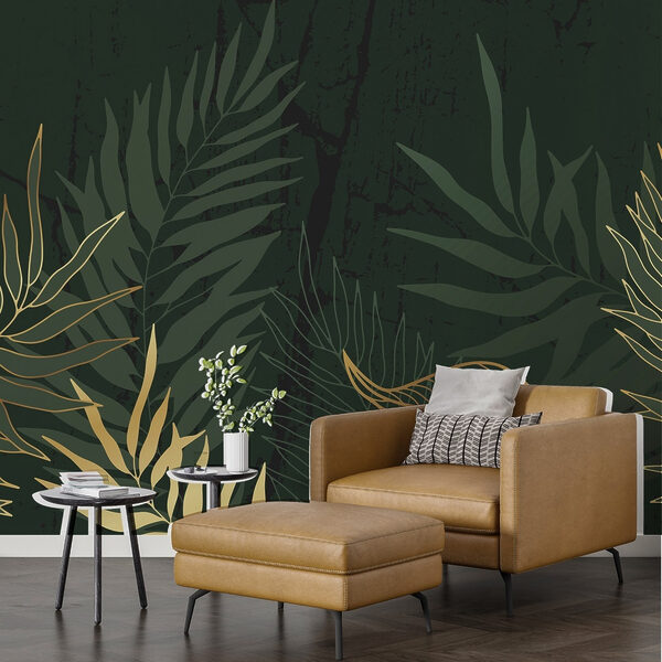 Botanická elegancia na tmavom pozadí Botanická elegancia na tmavom pozadí