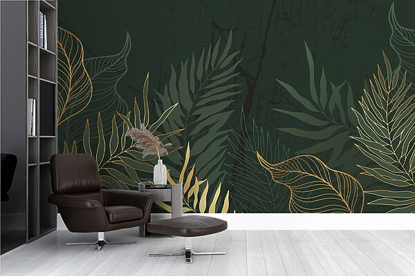 Botanická elegancia na tmavom pozadí Botanická elegancia na tmavom pozadí