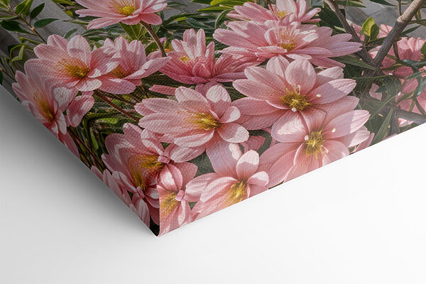 Canvas prints Building with arches and flowers Canvas prints Building with arches and flowers