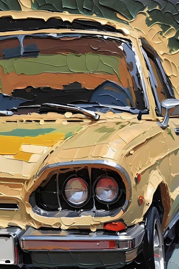 Klasické auto s vintage atmosférou Klasické auto s vintage atmosférou