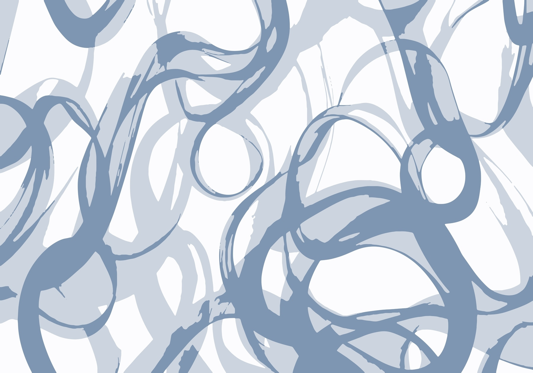 Blue and white swirls Blue and white swirls